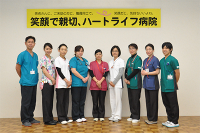 認定看護管理者と認定看護師のみなさん